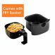 Ovente Air Fryer with Non-Stick 3.2 Quarts Frying Basket and LED Display Touch Sensor, Powerful 1400 Watts Electric Hot Air Fryers with Stainless Steel Heating Element, Black (FAD61302B) - 3