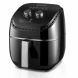 Costway 3.5 QT Electric Hot Air Fryer 1300W w/Timer, Temperature Control Less Oil Black - 0