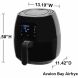 Avalon Bay 3.7 Qt. Capacity Oil Free Air Fryer, Black - 2