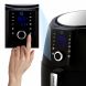 Simple Living 5.8qt Digital XXL Air Fryer. 3 Piece Accessory Set & Recipe Book. 8 Preset Cooking Functions, Keep Warm Function & Advanced Memory Control Feature (XXL) - 3