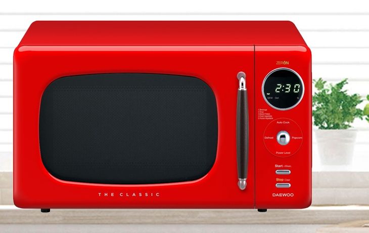 Daewoo (KOR07R3ZER) 0.7 Cu. Ft. Retro III Countertop Microwave Oven Photo