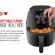 Chefman TurboFry 3.5 Liter Air Fryer, Space Saving Healthy Fryer w/ Adjustable Temperature - 2