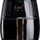 Crux 2.6 Quart Touchscreen Air Convection Fryer with Digital Touchscreen Controls and Timer Automatic Shutoff, Black (New Open Box) - 0