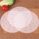 Air Fryer Liner, Set of 100, 7 Inch Perforated Parchment Paper/Bamboo Steamer Paper/Parchment Paper Circles for Air Fryer, Steaming Basket, Springform Cake Tin - 3