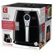 Chefman RJ38-P1 - Hot air fryer - 2.6 qt - black/stainless steel - 3