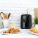 Bella 1.6-Quart Air Fryer with Powerful 1000 Watt Heating System and 30 Minutes Auto Shutoff Timer, Black (Refurbished) - 1