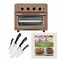 Cuisinart TOA-60 Convection Toaster Air Fryer with 4-Piece Knife Set Bundle
