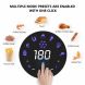 Homeleader Air Fryer 6-in-1 3.6 Quart Air Fryer 1350-Watt Electric Hot Air Fryers Oven & Oilless Cooker for Roasting, LCD Digital Touchscreen with 6 Presets, Nonstick Basket - 3
