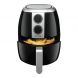 Gourmia GAF375 - Hot air fryer - 4.5 qt - 1400 W - black/silver - 2