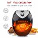 Pershow Air Fryer, 8 in 1, 1500-Watt Electric Hot Air Fryers Oven,4.8 Quart (4.5 Liter), with Dual Control Temperature and Safe Basket,Timing Function, Oilless Non-stick Cooker for Baking, Roasting - 2