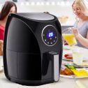 1400 W Touch Screen Timer & Temperature Control Electric Air Fryer