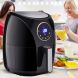 1400 W Touch Screen Timer & Temperature Control Electric Air Fryer - 0