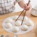 AkoaDa 100pcs Round Air Fryer Liners, Bamboo Steamer Liners, Non-stick Basket Perfect for Steamer Baking Dumplings - 1
