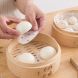 AkoaDa 100pcs Round Air Fryer Liners, Bamboo Steamer Liners, Non-stick Basket Perfect for Steamer Baking Dumplings - 3