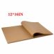 KABOER 100 Pcs Parchment Paper Baking Sheets Non-Stick Precut Baking Parchment for Baking Grilling Air Fryer Steaming Bread Cup Cake Cookie (Unbleached) - 0