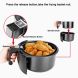 ZOKOP ZAF-1500P 1500W 120V 2.7L Electric Air Fryer US Plug Black - 2