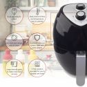 Homeleader Air Fryer 8-in-1 4.8 Quart Air Fryer 1500-Watt Electric Hot Air Fryers Oven & Oilless Cooker for Roasting with Dual Control Temperature, Safe Basket
