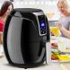 1400W 3.4Qt Time Control Touch LCD Electric Air Fryer - 0
