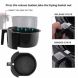 Oil Free Timer and Temperature Control Electric Air Fryer - 1