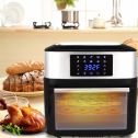TureClos 120V 16.91 Quarts Electric Fryer 16L Air Fryer All-in-One Air Fryer Oven