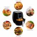 Best Choice Products 5.5qt 6-in-1 Digital Family Sized Air Fryer Kitchen Appliance w/ LCD Screen and Non-Stick Fryer Basket, Black - 3