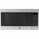 GE Appliances JES1657SMSS 1.6 cu. ft. Capacity Countertop Microwave Stainless Steel