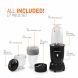 Elite Gourment EPB-1800 Personal Drink Blender and Travel Cups - 1