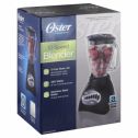 Oster Classic Series 10-Speed Blender Plus Food Chopper, Glass Jar, Black