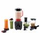 Oster Versa Pro Series Blender with Food Processor Attachment, Blend-n-go Smoothie Cups & 4-Cup Mini Jar, BLSTVB-104-000 - 0