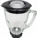 6-Piece Round Glass Blender Jar Replacement Kit for Oster Blender, 1.25 Liter - 0