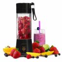 Cordless Personal Blender USB Rechargeable Mixer Black