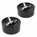 2 Replacement Cross Blades for the Magic Bullet Blender Juicer Mixer