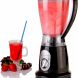 Ovente Professional Smoothies Blender 1.5 Liter Heavy-Duty Stainless Steel Blades with 2 Blending Speed Settings, BPA-Free Blender Jar, 400 Watts Motor, Soft-Touch Handle, Black (BLH1602B) - 1