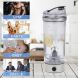 250ML Protein Shaker Bottle Portable Tornado Mixer Blender Handheld Self Stirring Cup USB Charging - 0