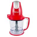 Ninja Storm Food Processor Blender QB751Q Master Bowl 450W Motor Power Red (Certified Refurbished)