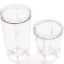 Set of 2 Magic Bullet Replacement Cups - Tall & Small Cup Included