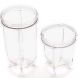 Set of 2 Magic Bullet Replacement Cups - Tall & Small Cup Included - 0