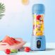 400ml Portable Mini Blender,Smoothie Blender- 4 Blades, Mini Travel Personal Blender with USB Batteries,Household Fruit Mixer,Detachable Cup,USB Juicer Cup - 3