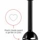 Chefman Immersion Blender 300 Watt Turbo 12 Speed Stick Hand Blender with Heat Resistant Plastic Blade Guard - Black - 3