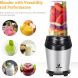 Posame 800wProfessional Smoothie Blender 32 oz Portable BPA-Free Jar, Black - 1