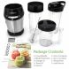 COSORI Professional High Speed Blender, 9-Piece Portile Personal Kitchen Single Serve Blenders for Shakes and Smoothies Heavy Duty Ice and Juice with Travel Sport Bottles and 3 Tritan BPA-Free Cups - 1