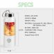 Personal Blender | Single Serve Blender | Personal Blender with Blend-and-Go Travel Cup | On-the Go Blender for Smoothies and Shakes - 3