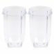 2 Pack 16 oz Tall Cup Replacement Part for Magic Bullet MB1001 250W Blenders - 0