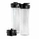 BLACK+DECKER PBJ2000 FusionBlade 20 Ounce BPA-Free Personal Blender Jars (2-Pack with Travel Lids) - 0