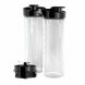 BLACK+DECKER FusionBlade Set of 2 BPA-free Personal Blender Jars with additional FusionBlade, PBJ2000 - 0