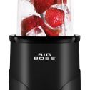 Big Boss 8994 4-Piece Personal Countertop Blender Mixing System, 300-watt, Black