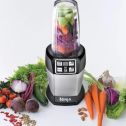 Nutri Ninja Personal Blender with 1000-Watt Auto-iQ Base to Extract Nutrients for Smoothies, Juices and Shakes