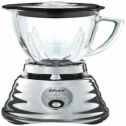 Oster 4655 3-Speed Chrome Retro Blender with 5-Cup Glass Jar, 220-volt