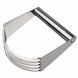 5 Sturdy Blade Pastry Cake Bread Cutter Stainless Steel Kitchen Cook Craft Handheld Dough Blender, Pastry Blender 4x3.5x1.8inch - 3