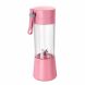 400/380ml(13.5/12.8 us fl oz)  USB Electric Juice Cup, 4/6 Blades Fruit Smoothie Machine Juicer Maker Blender,Sports Bottle - 3
